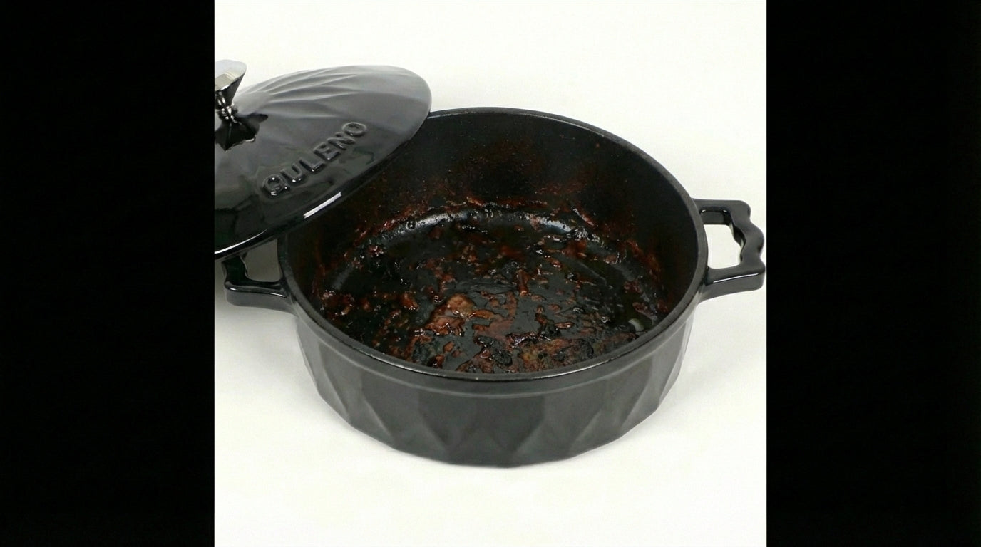 Why Food Sticks in Enamel Cast Iron and How to Prevent It