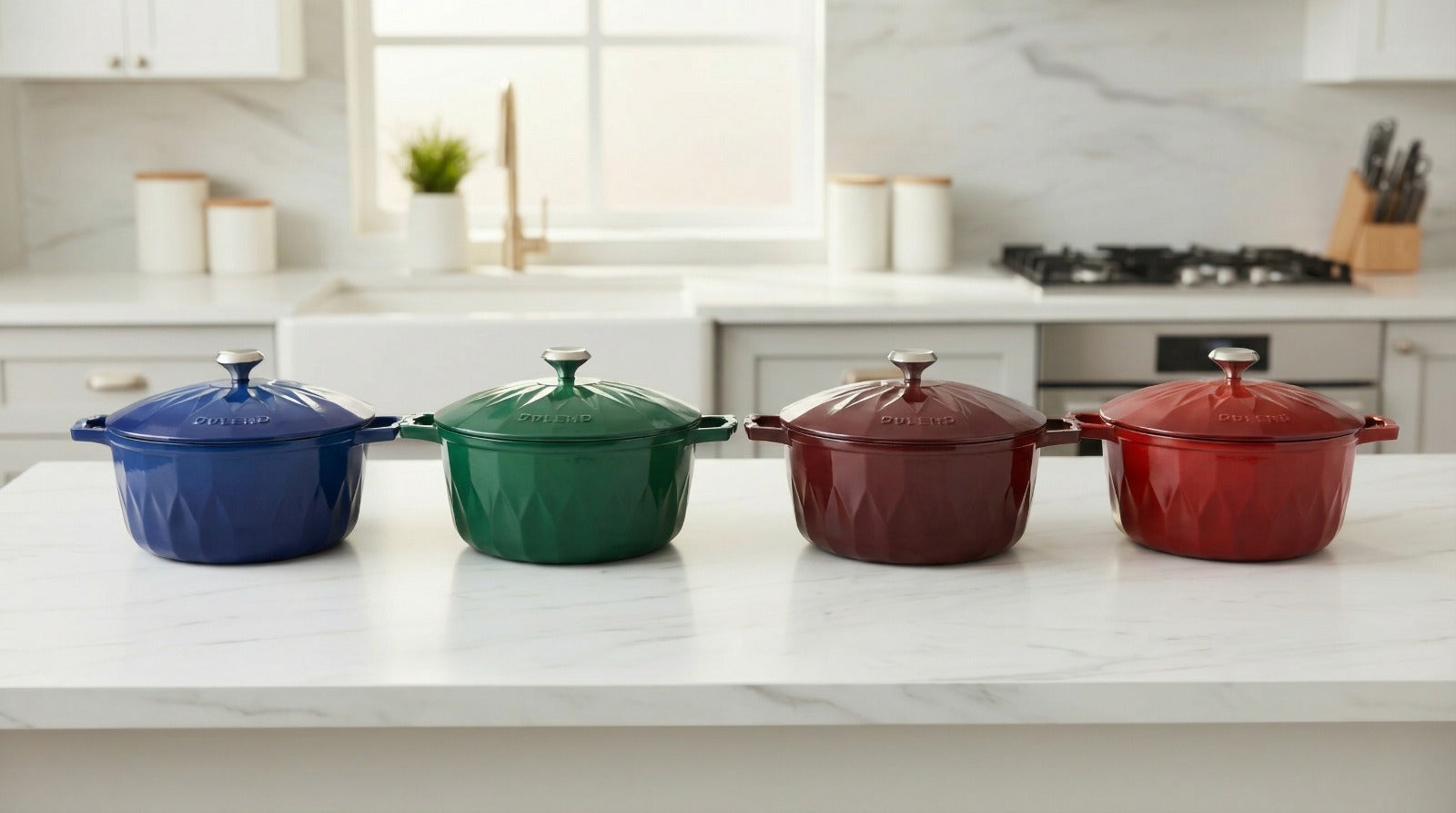 Enamelled Cast Iron Casseroles